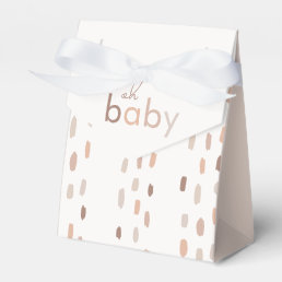 Oh Baby Gender Neutral Modern Baby Shower Favor Boxes