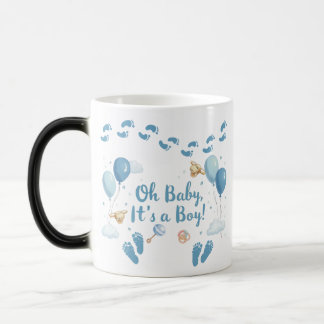 Oh Baby, It’s a Boy! - Magic Morphing Baby Reveal Color Morph Mug