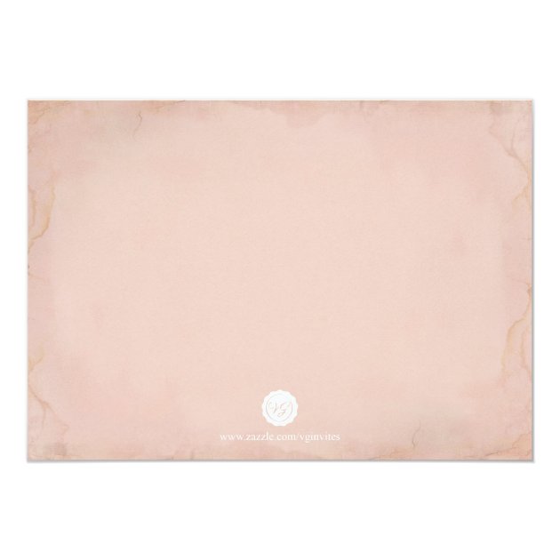 Oh Baby It's Cold Outside Vintage Pink Invite