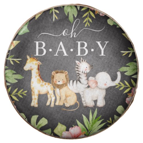 Oh Baby Jungle Baby Shower 7 Plate Chocolate Cove Chocolate Covered Oreo