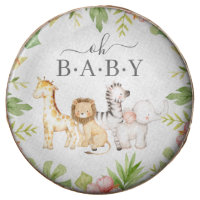 Oh Baby Jungle Baby Shower Chocolate Covered Oreo