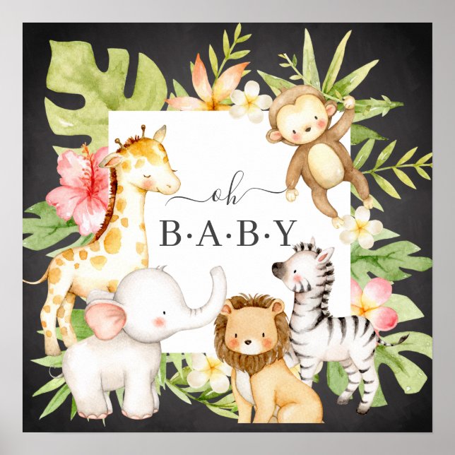 Oh Baby Jungle Poster (Front)