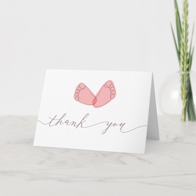 Oh baby! Midwife/nurse/doctor thank you card (Front)
