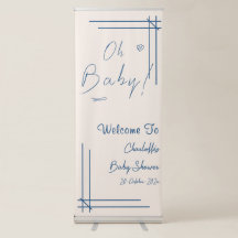 Oh Baby! Minimalist Baby Shower Gender Neutral