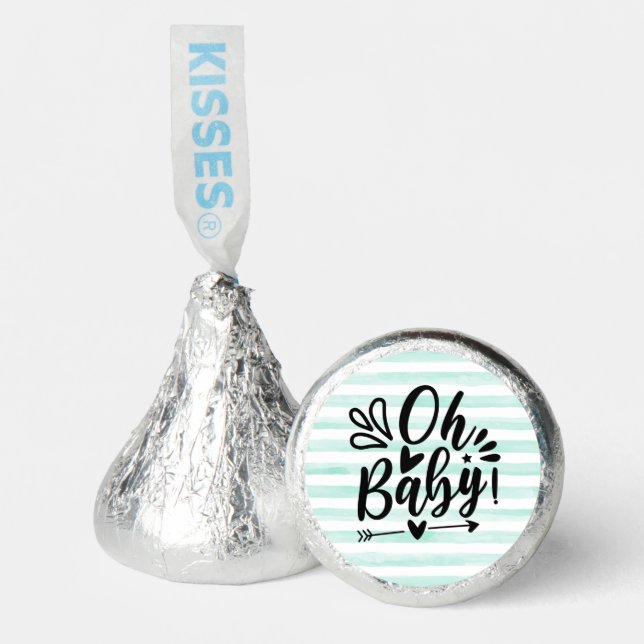 Oh Baby Neutral Hershey®'s Kisses® (Front)