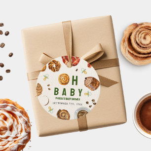 Oh Baby Pastries + Pacifiers Neutral Baby Shower Favor Tags