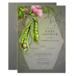 Pea Sweet Pea Baby Shower Invitations Fromaparrottsnest Com