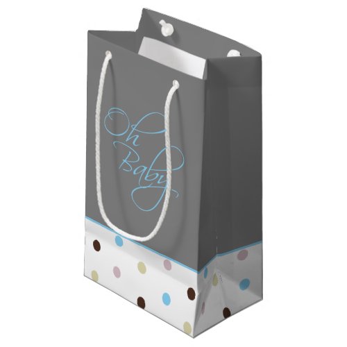 Oh Baby Posh Baby Gift for Boy Small Gift Bag
