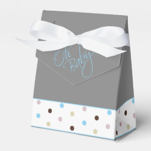Oh Baby Posh Baby Shower for Boy Favor Boxes