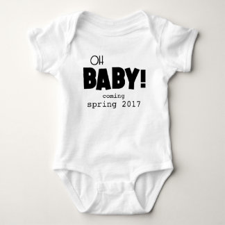 Oh Baby Pregnancy Announcement | Bodysuit