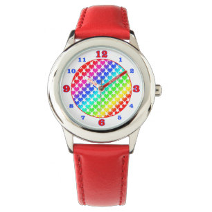 Oh Baby Rainbow Hearts Watch