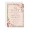 Oh Baby Shower - Blush Pink Gold Glitters Floral