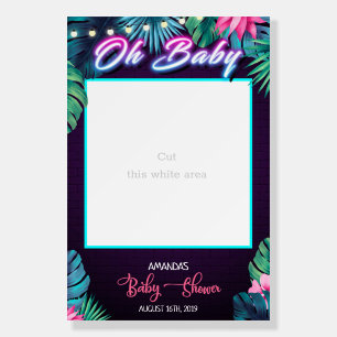 Oh Baby Shower Photo Prop Frame Foam Board
