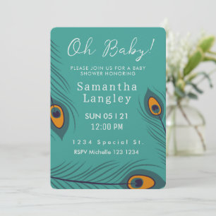 Oh Baby! Spring Baby Shower Invite