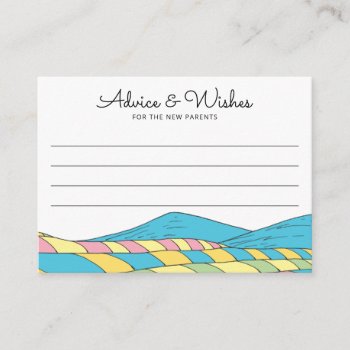 Oh  Baby  The Places You'll Go Advice Enclosure Card by DrSeussShop at Zazzle