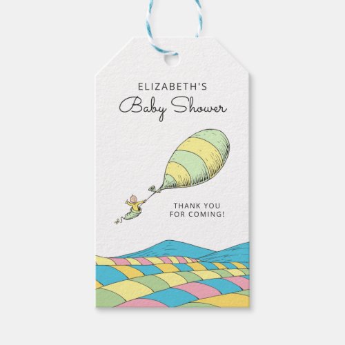 Oh Baby the Places Youll Go Baby Shower Gift Tags