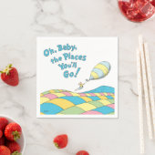 Oh, Baby, the Places You'll Go Baby Shower Napkins (Insitu)