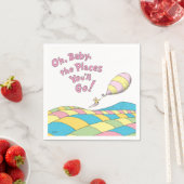 Oh, Baby, the Places You'll Go Baby Shower Napkins (Insitu)