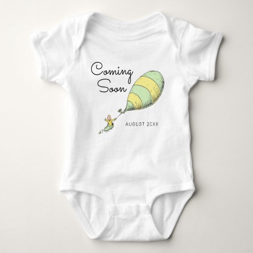 Oh Baby the Places Youll Go  Coming Soon Baby Bodysuit