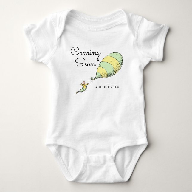 Oh, Baby the Places You'll Go | Coming Soon Bodysuit (Front)