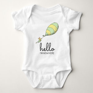 Oh, Baby the Places You'll Go   Hello I'm New Here Baby Bodysuit