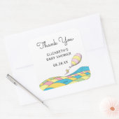 Oh, Baby, the Places You'll Go! Shower Thank You S Square Sticker (Envelope)