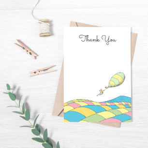 Oh, Baby, the Places You'll Go Thank You Invitation