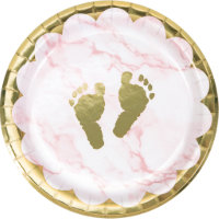 Oh Baby Themed Baby Shower Dessert Plates