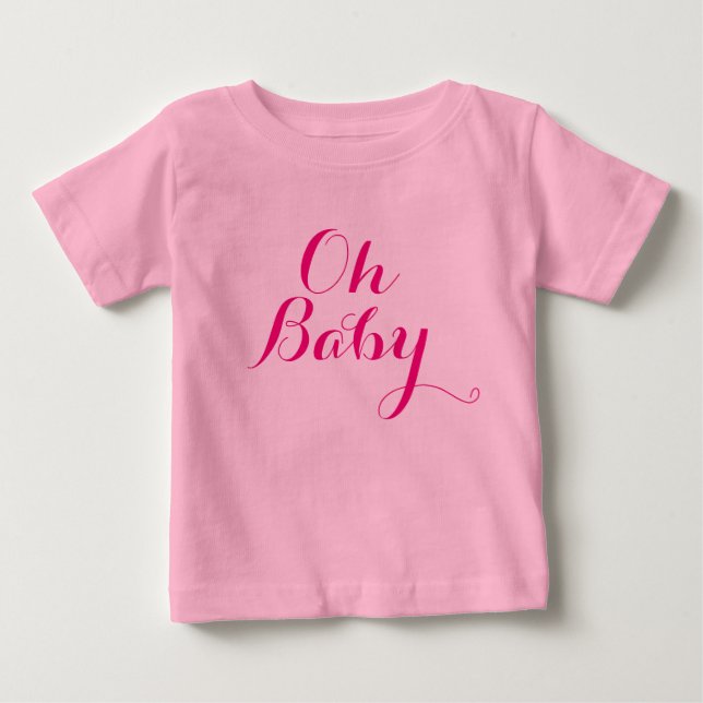 Oh Baby Tutu Baby T-Shirt (Front)