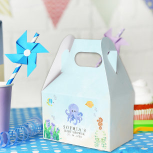 Oh Baby Under Sea Baby Shower Favor Boxes