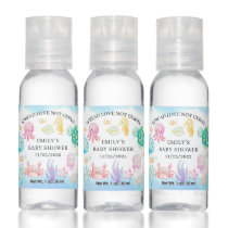Oh Baby Under The Sea Baby Shower Hand Sanitizer