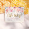 Oh Baby Watercolor Roses Greenery Gold Baby Shower