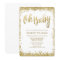 Oh Baby White Gold Glitter Baby Shower