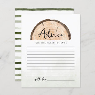 Oh Baby Woodland Watercolor Advice Parents Game