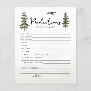 Oh Baby Woodland Watercolor Prediction Baby Game