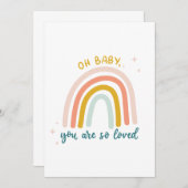 Oh Baby You Are So Loved Card (Front/Back)
