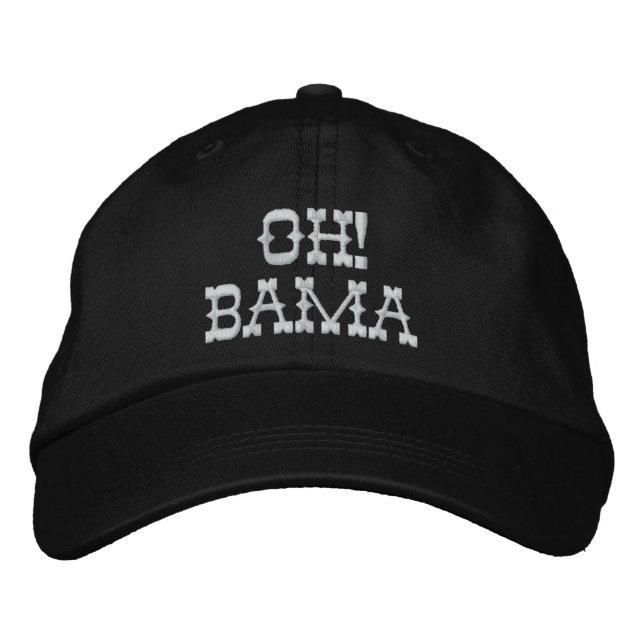 OH! BAMA EMBROIDERED BASEBALL CAP (Front)