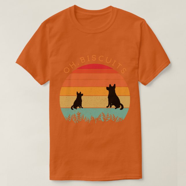 Oh Biscuits Bluey 2 T-Shirt (Design Front)