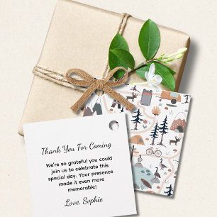Oh Boy, Adventure Awaits, Blue Favor Tags
