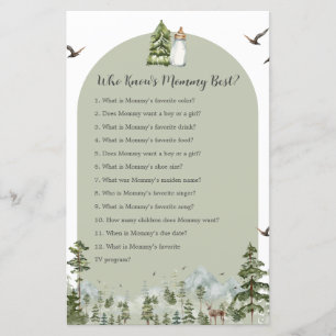 Oh Boy Adventure Pine Forest Who Know Mommy Best