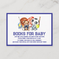Oh Boy ALL STAR SPORT Baby Shower Books For Baby