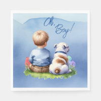 Oh, Boy! Baby and Bulldog Baby Shower