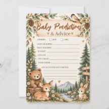 Oh Boy Baby Shower Adventure Woodland Mountain
