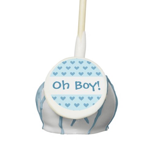 OH BOY Baby Shower Create Your Own Cake Pops V01B