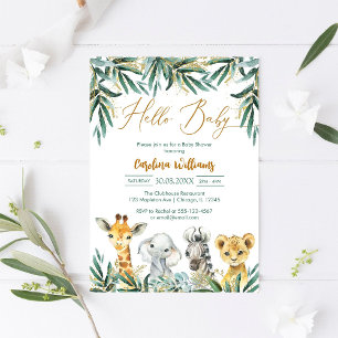 Oh Boy Baby Shower Invitation