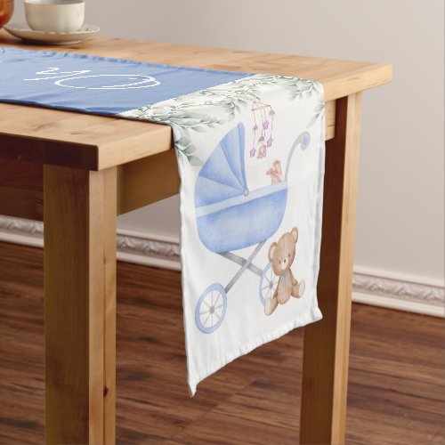 Oh Boy Baby Stroller And Mobile Party Table Runner