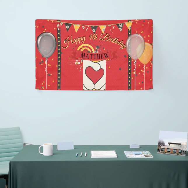 Oh Boy! Birthday Banner (Tradeshow)