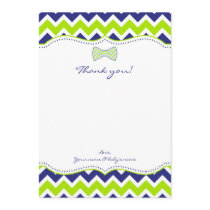 OH BOY Bow Tie Boy Baby Shower thank you notes