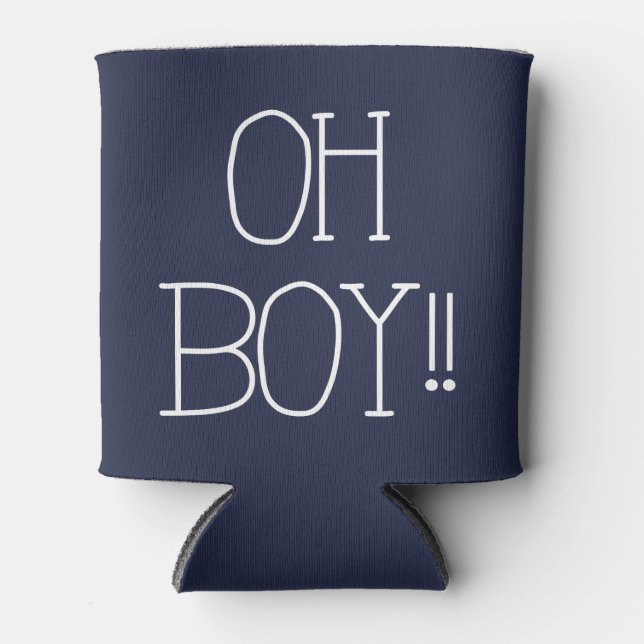 OH BOY!! | CAN COOLER (Front)