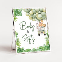 Oh Boy Jungle Safari Baby Shower Books and Gifts